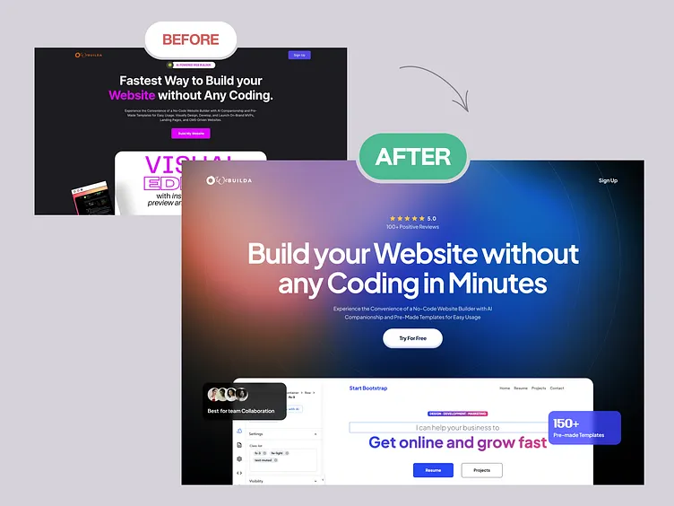 High-Converting Landing Page